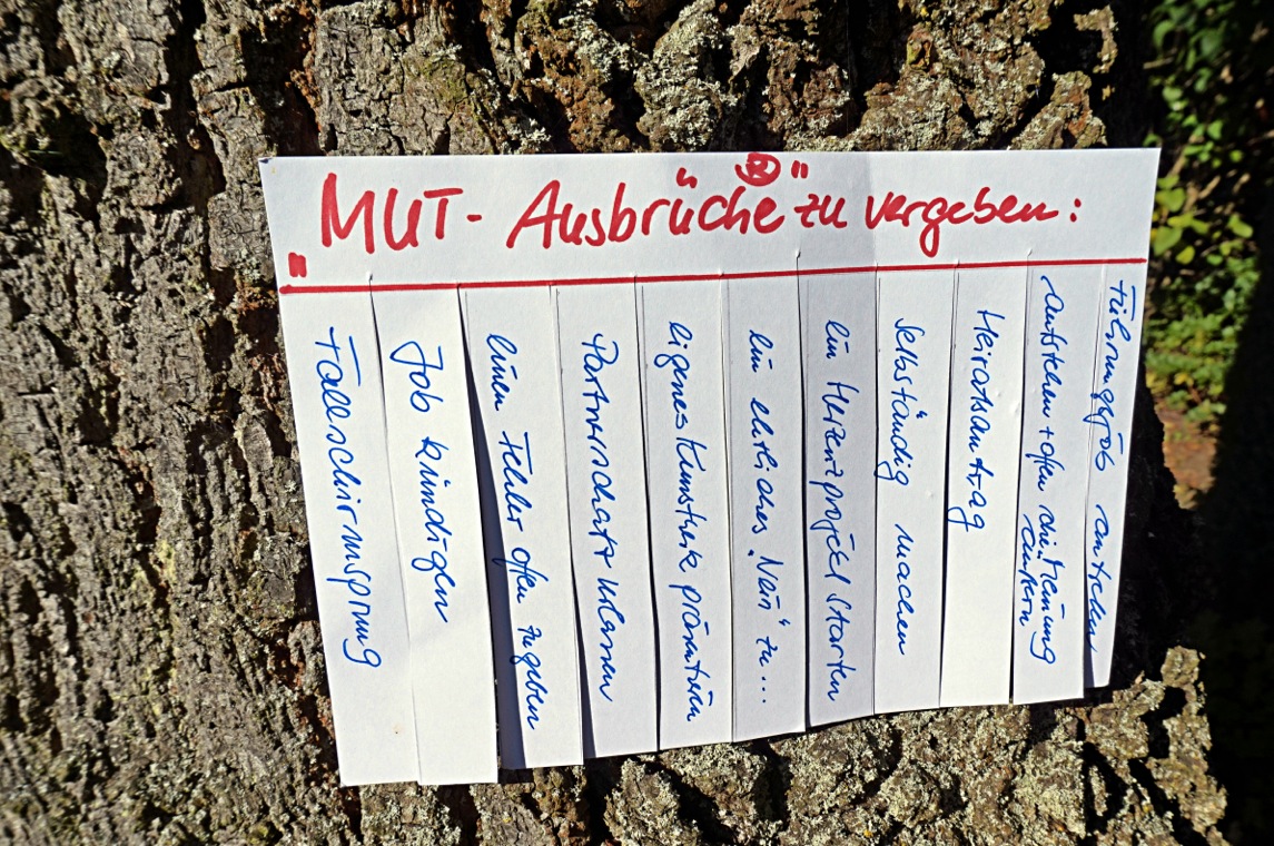 Mein Mutausbruch
